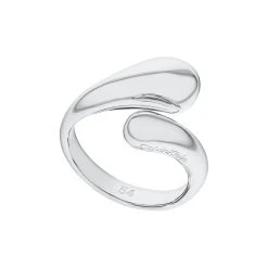 Calvin Klein Edelstahlring Sculptural