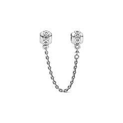 Pandora Charm Moments Gereihte Herzen Komfortkette -Eheringe Verkaufsladen 86023938 3