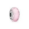 Pandora Charm Moments Facettiertes Rosafarbenes Murano-Glas