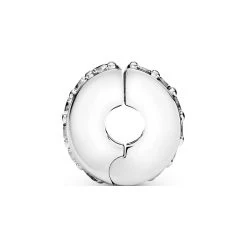 Pandora Charm Timeless Klare Funkelnde Linie Clip -Eheringe Verkaufsladen 88189256 3