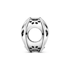 Pandora Charm Moments Offen Gearbeiteter Hundepfotenabdruck -Eheringe Verkaufsladen 88203755 2