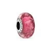 Pandora Charm Moments Wellenförmiges Lachsfarbenes Murano-Glas -Eheringe Verkaufsladen 88203836