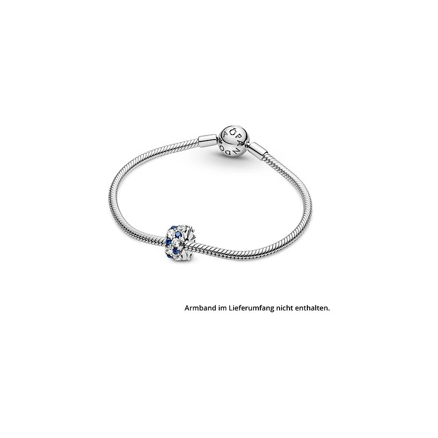 Pandora Charm Timeless Klarer & Blau Funkelnder Clip 7 Pandora Charm Timeless Klarer & Blau Funkelnder Clip – Bild 5