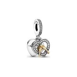 Pandora Charm Moments Zweifarbiger Jahrestag