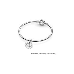 Pandora Charm Moments Herzen & Pfotenabdruck -Eheringe Verkaufsladen 88209931 5